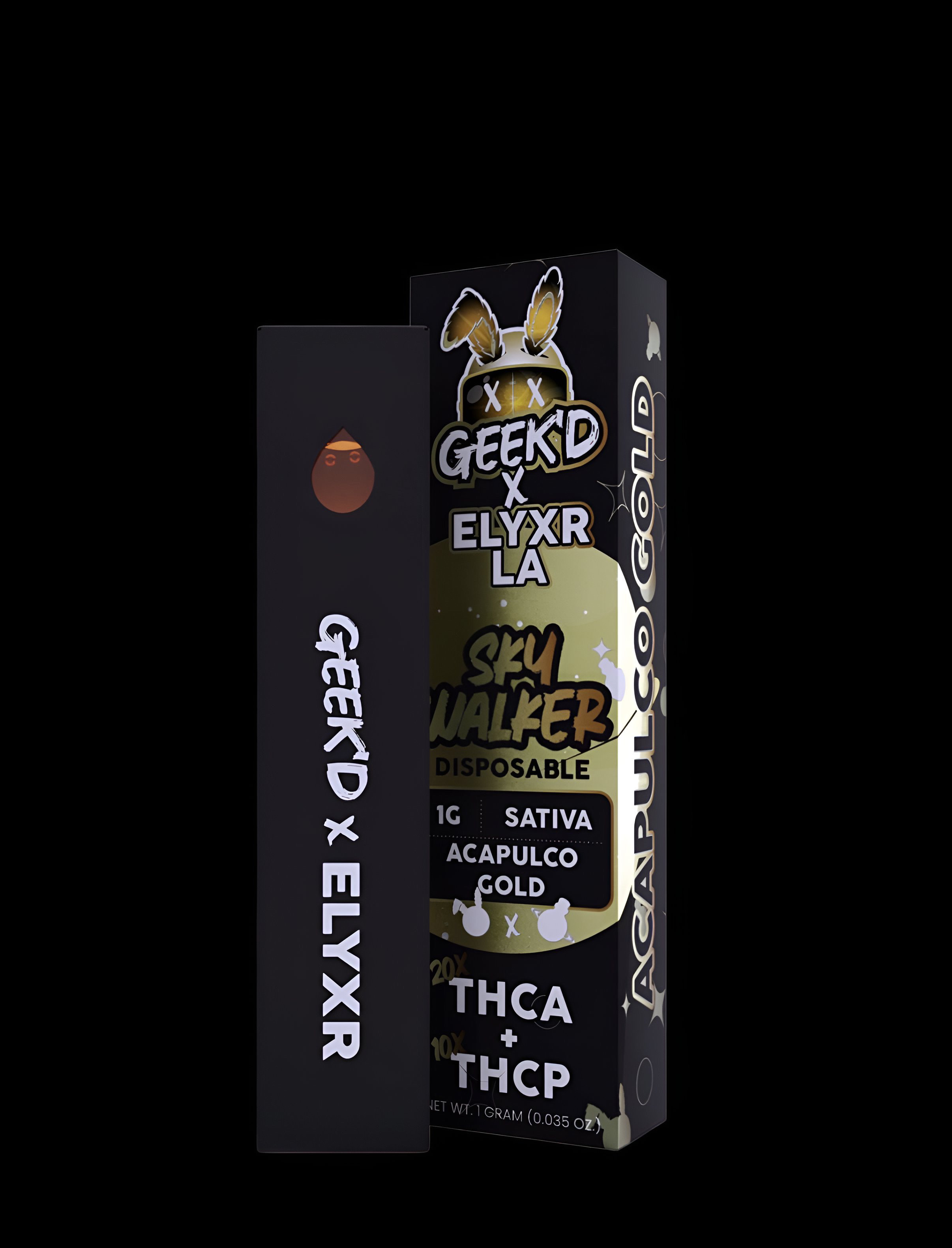 Geek’d x Elyxr LA – Acapulco Gold – 1g THCA + THCP