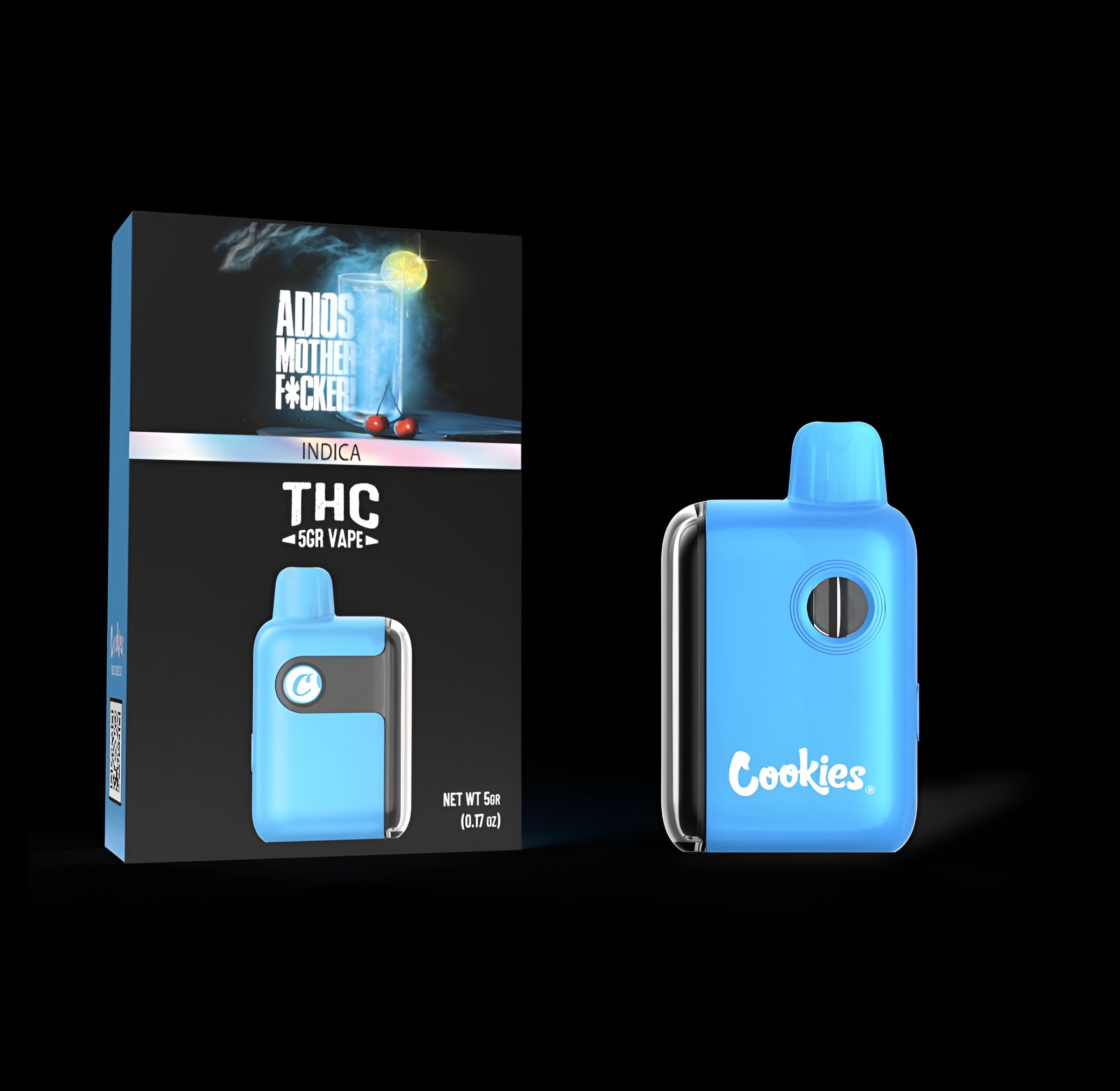 Cookies THCA Blend Disposable Vape (5g) Adios Mf - Indica