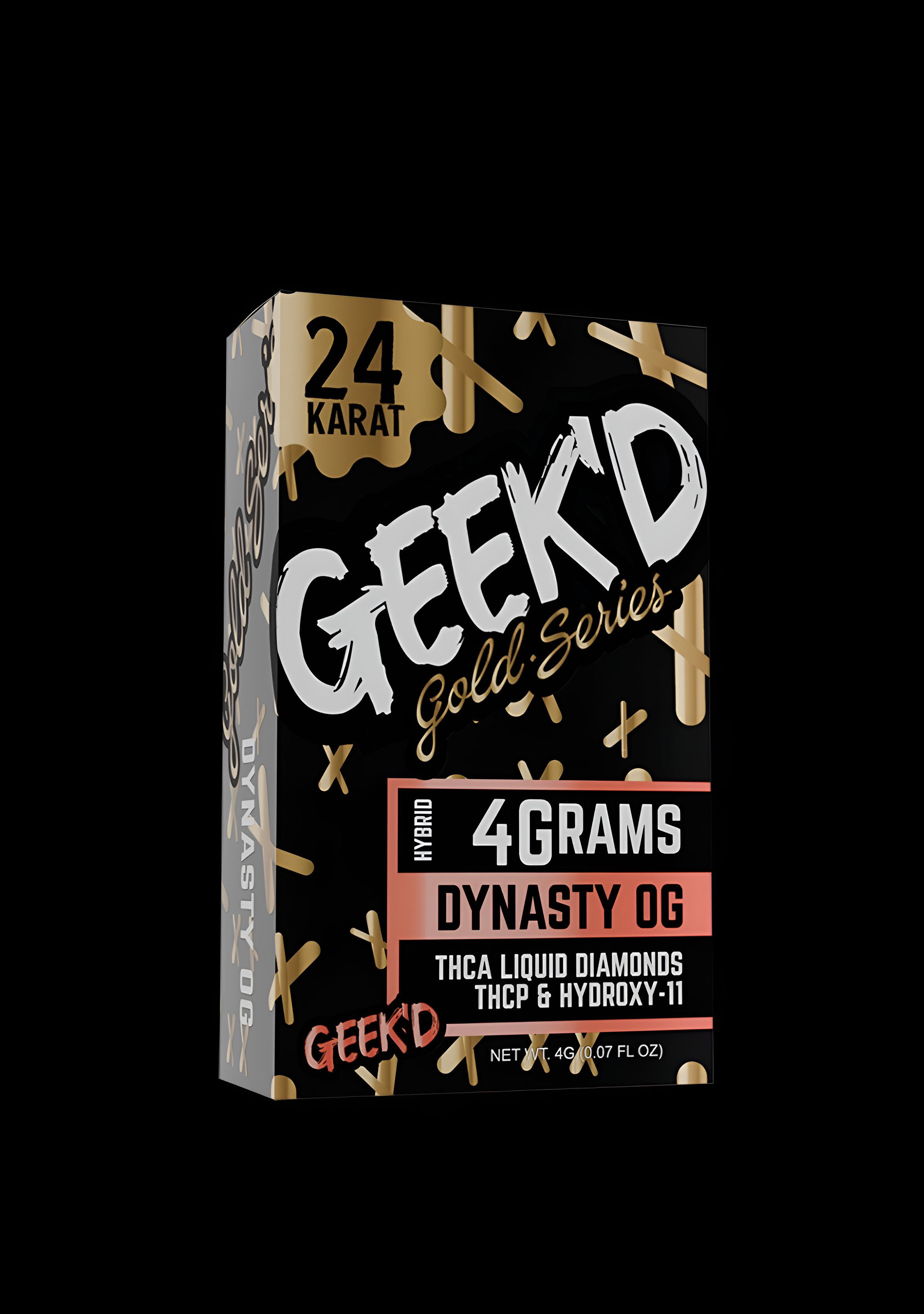 Geek’d 24K Gold Series 4g Dynasty OG – Hybrid