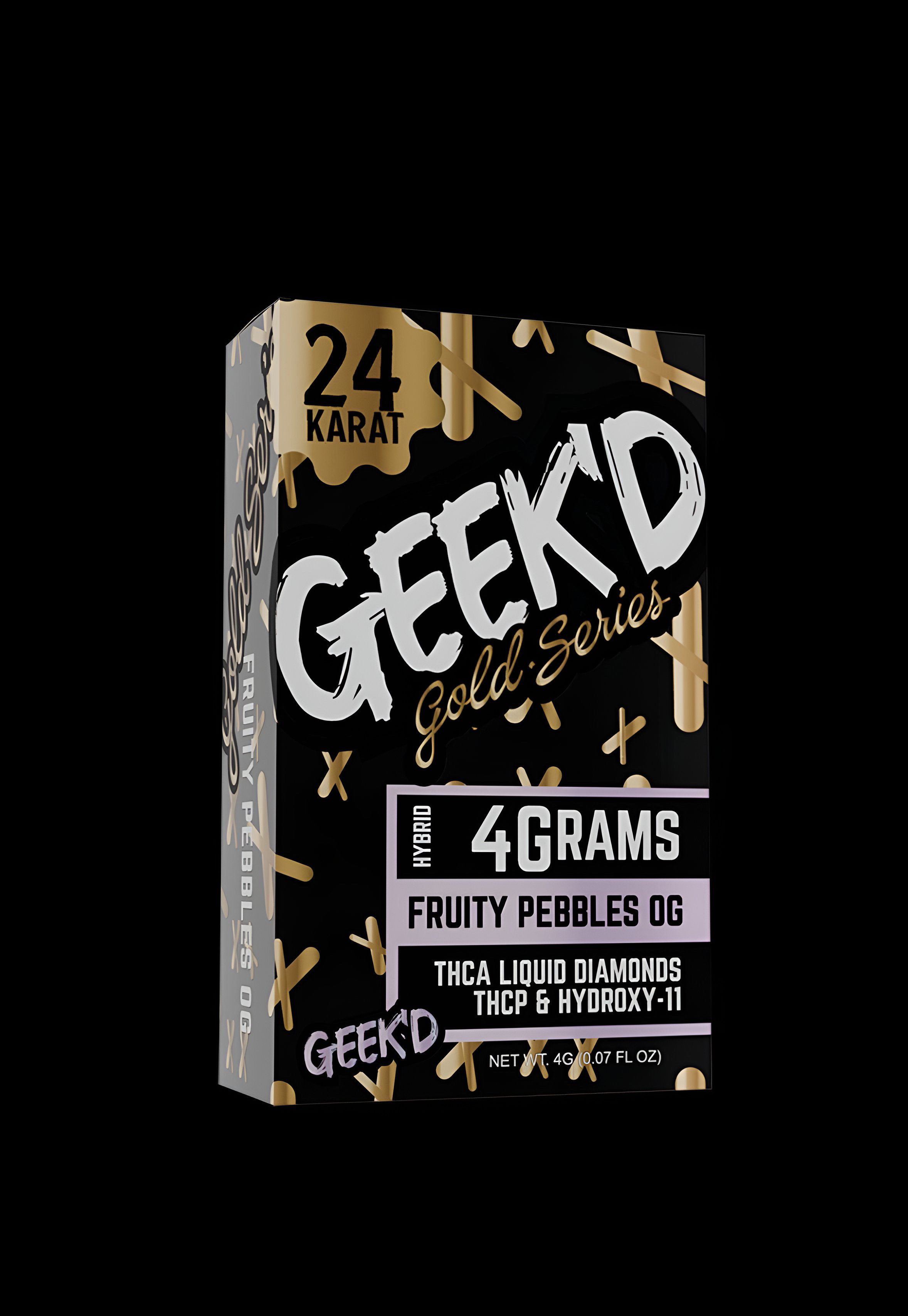 Geek’d 24K Gold Series Fruity Pebbles OG – Hybrid