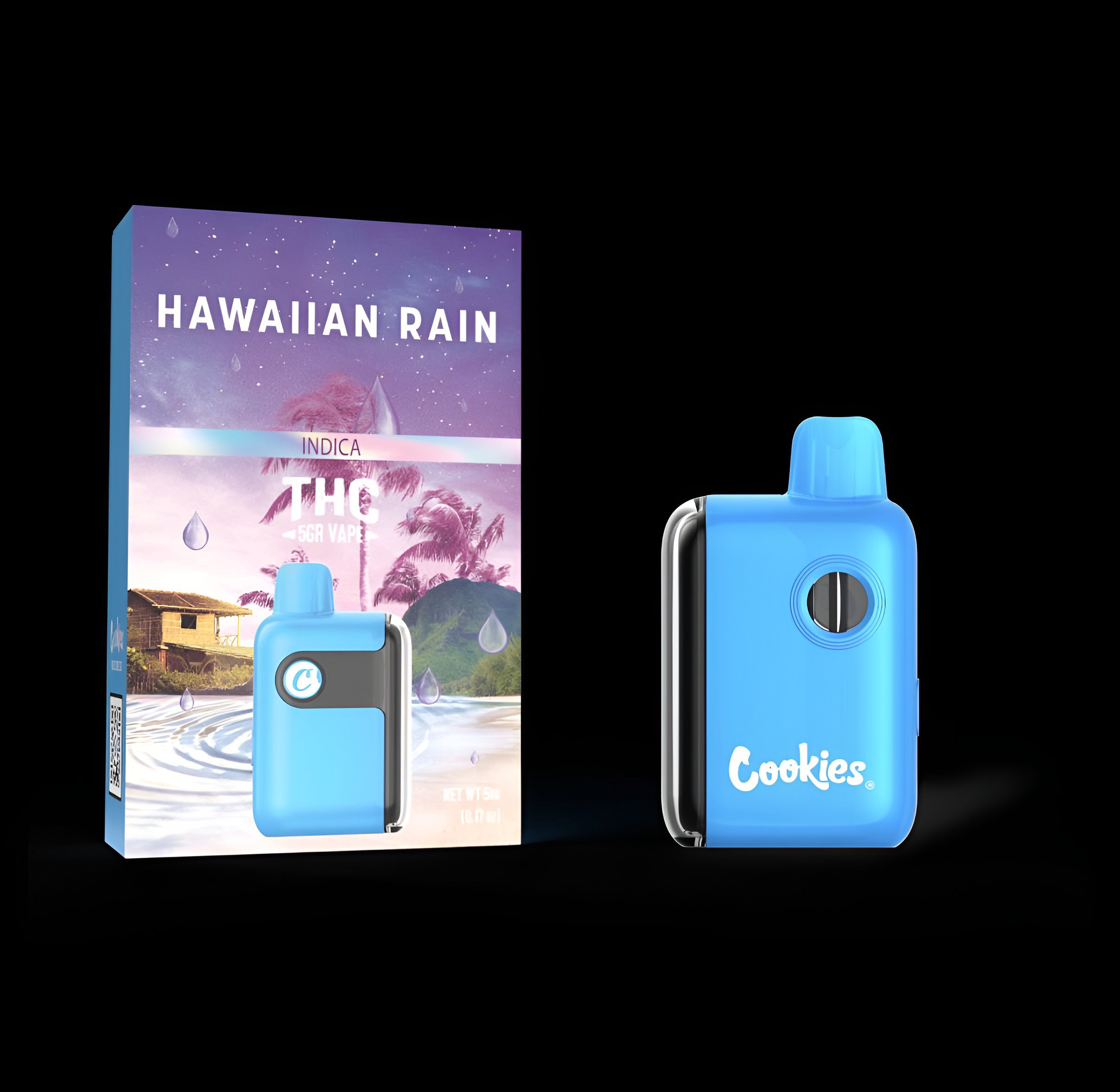 Cookies THCA Blend Disposable Vape (5g) Hawaiian Rain - Indica
