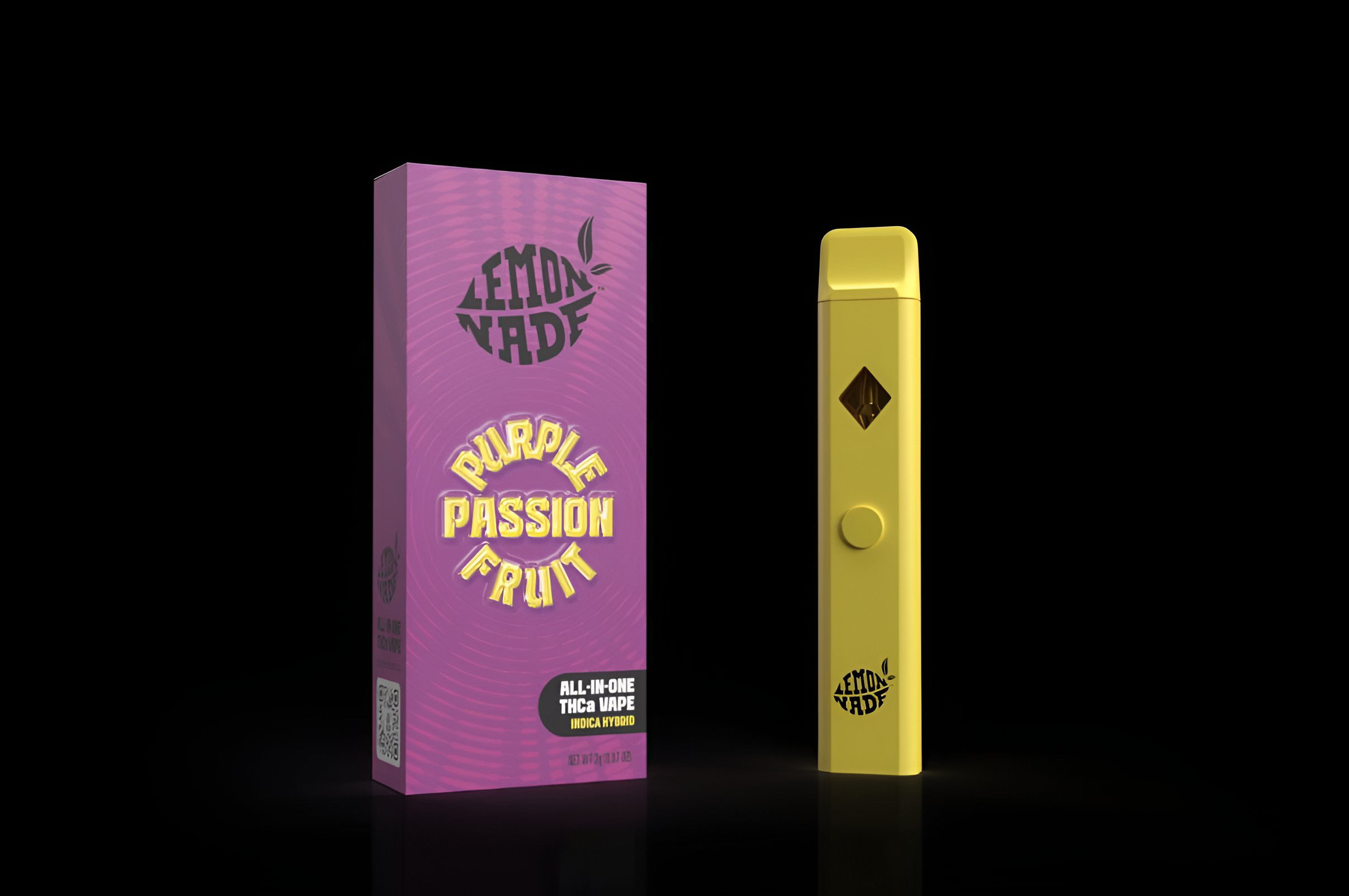Lemonnade 2g Disposable Vapes Purple Passionfruit - Indica Hybrid
