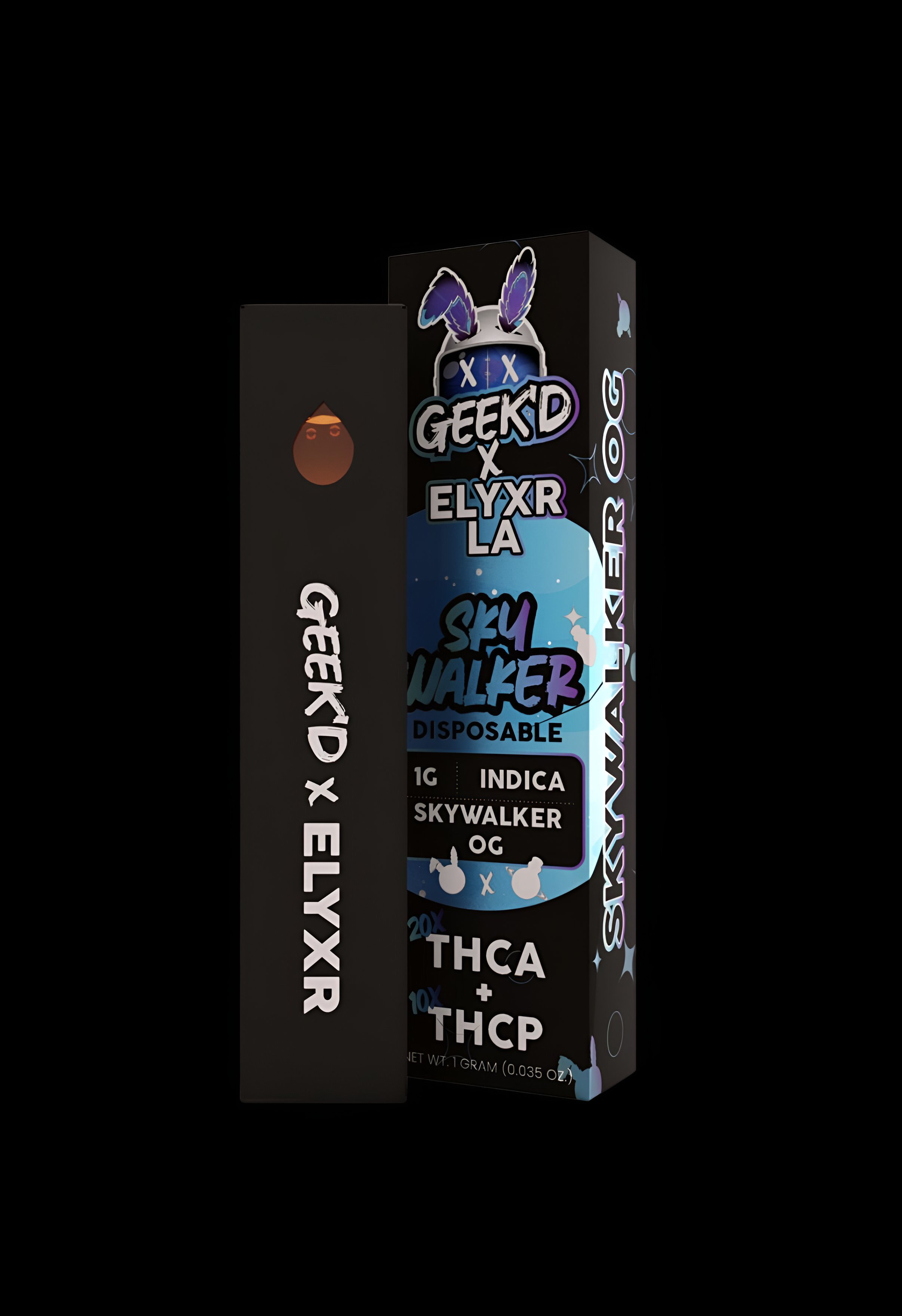 Geek’d x Elyxr – Skywalker OG – 1g THCA + THCP